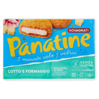 Rovagnati Momenti 2 Panatine al Mais con Prosciutto Cotto di Alta Qualità e Formaggio