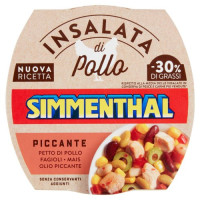 Simmenthal Insalate di Pollo Fagioli e olio piccante