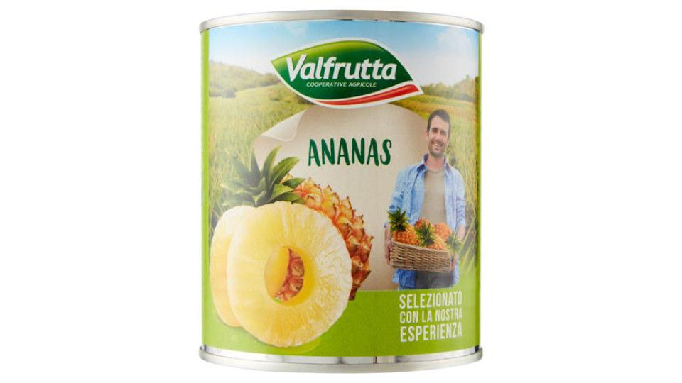 Valfrutta ananas naturale
