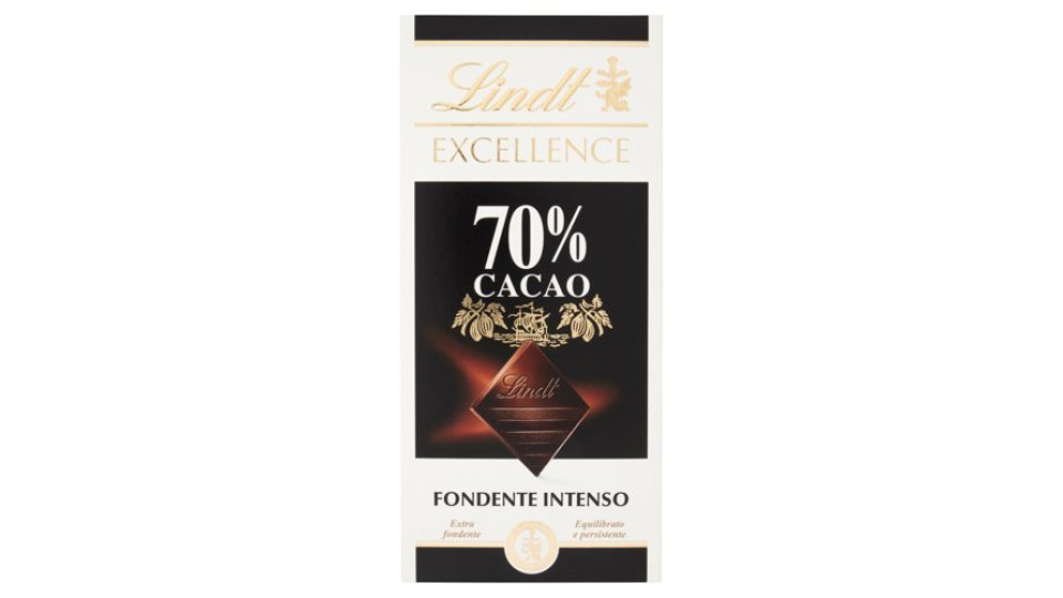 Lindt Excellence Tavoletta di Cioccolato Fondente 85% Cacao 100g