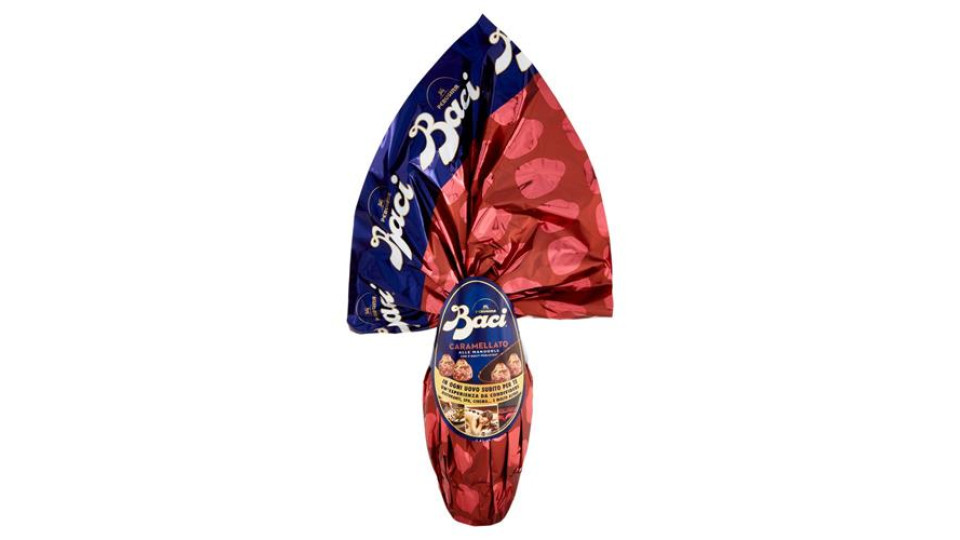 BACI PERUGINA Uovo di Pasqua 2026 Cioccolato Fondente 70% con Sorpresa Esperienziale e 4 Cioccolatini 265g
