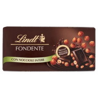 Lindt Tavoletta Classica Cioccolato Fondente con Nocciole 100g
