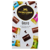 PERUGINA Grifo Cioccolatini Assortiti Fondenti e al Latte Sacchetto 180g