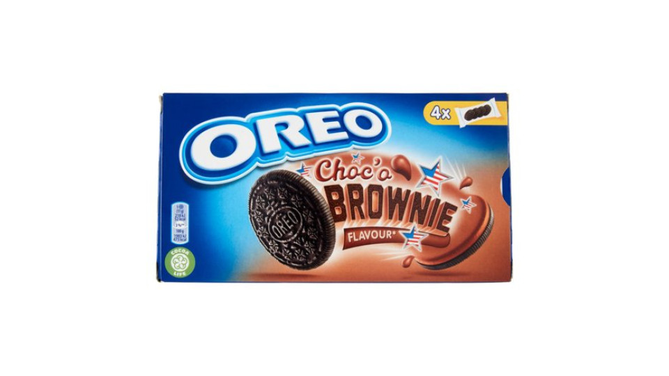 CHOCO BROWNIE BISCOTTI CON CREMA AL CACAO