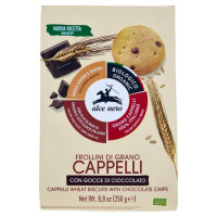 FROLLINI BIO DI GRANO CAPPELLI CON GOCCE DI CIOCCOLATO