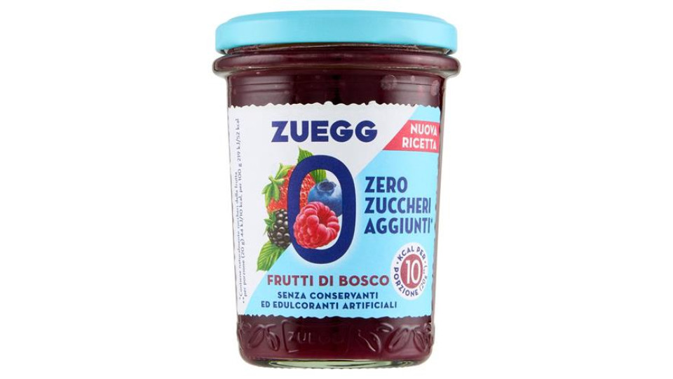 COMPOSTA ZERO ZUCCHERI AGGIUNTI FRUTTI BOSCO