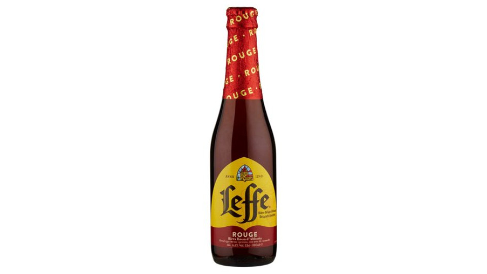 BIRRA ROSSA BELGA D'ABBAZIA DOPPIO MALTO BOTTIGLIA