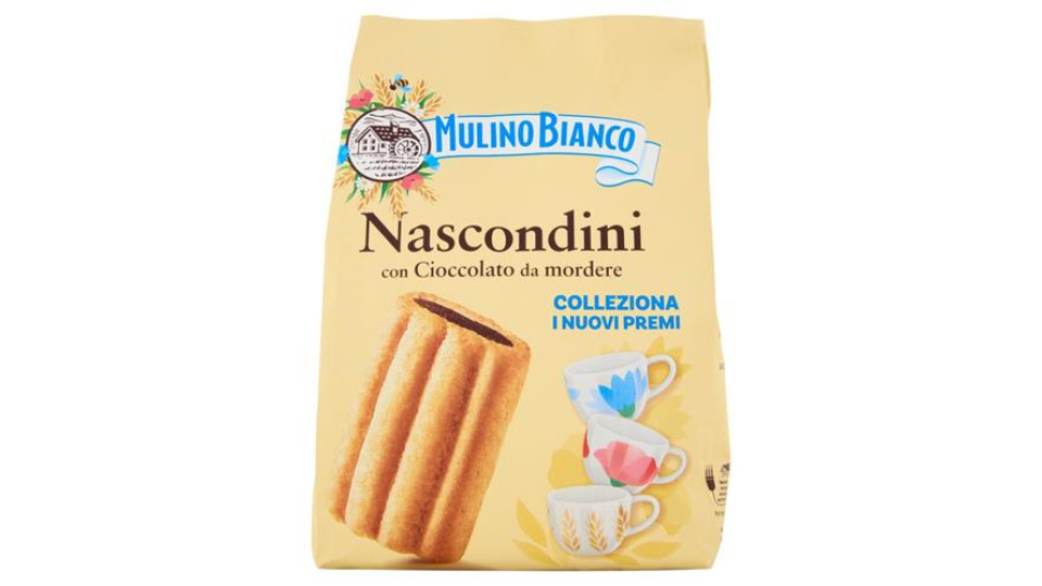 Mulino Bianco Nascondini Biscotti con Cioccolato da Mordere 600g