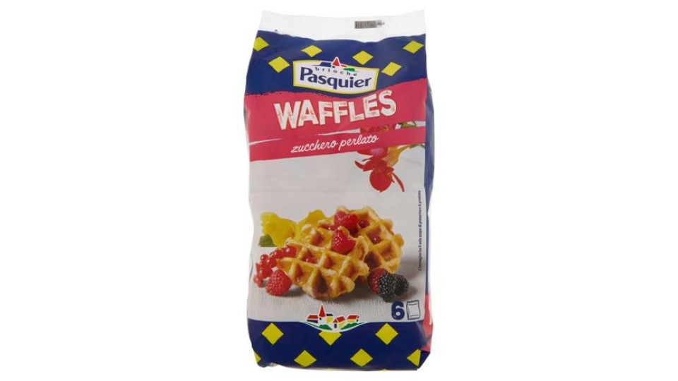 Brioche Pasquier Waffles zucchero perlato 6 x 40 g