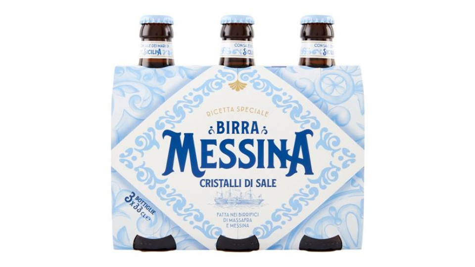 Birra Messina Cristalli di Sale 3 x 33 cl