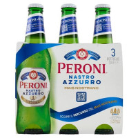 Peroni Nastro Azzurro Birra 3 x 33 cl