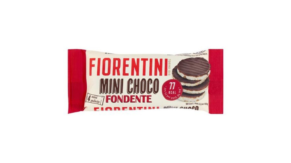 Fiorentini le Originali Gallette Mini Choco Rice Cioccolato Fondente 4 x 16 g
