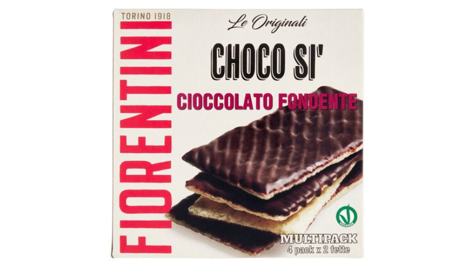 Fiorentini le Originali Choco Sì Cioccolato Fondente 4 x 26 g