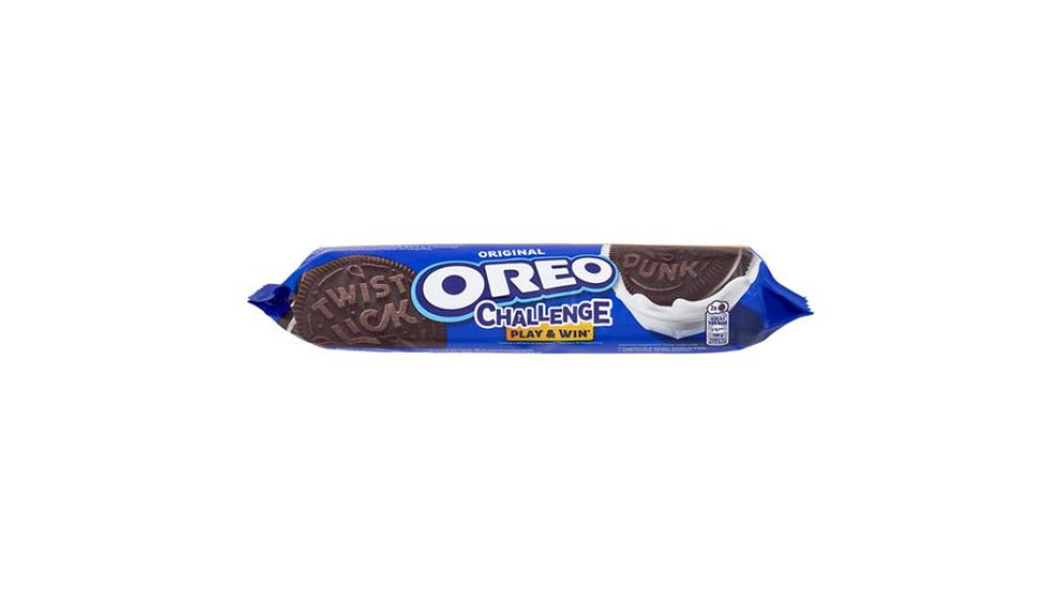 Oreo Original, biscotti al cacao magro ripieni di crema al gusto vaniglia - 154 g