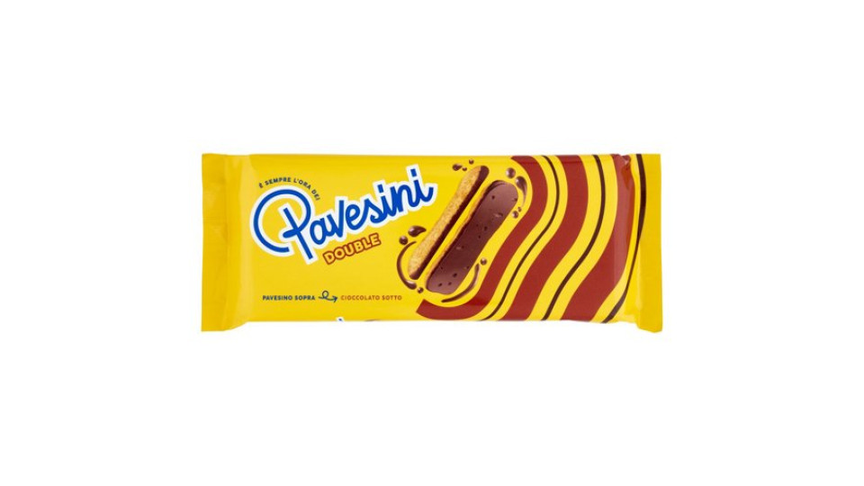 Pavesi Pavesini Double Biscotti con Fondo di Cioccolato 60g