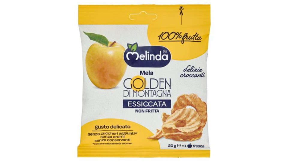 Melinda mela Golden di Montagna Essiccata 20 g