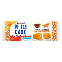 Kinder Plumcake con Carota e Granella di Mandorla 6 x 32 g
