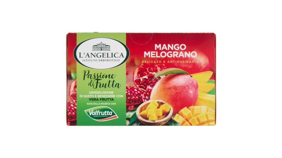 L'Angelica Passione di Frutta Mango Melograno 15 Filtri 27,0 g