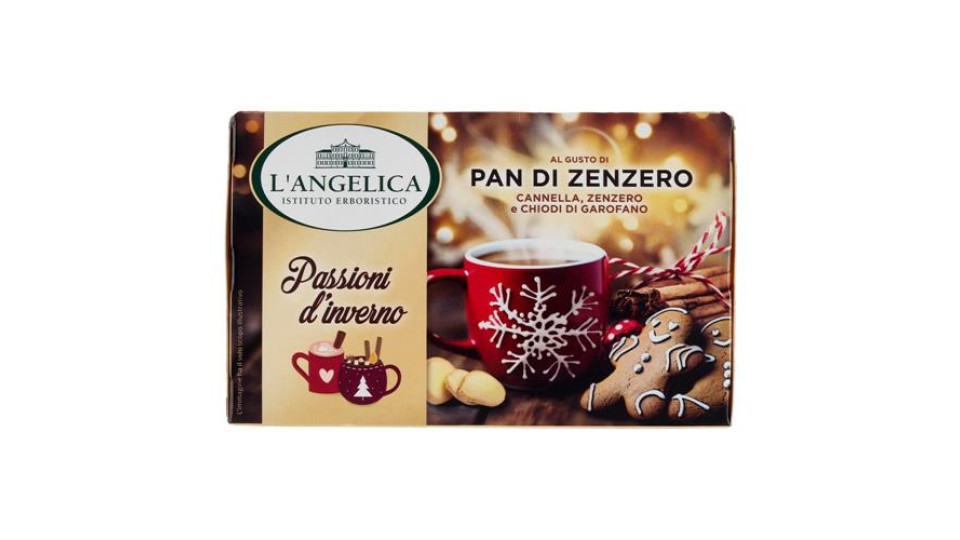 L'Angelica Passioni d'inverno al Gusto di Pan di Zenzero 15 Filtri 28.5 g