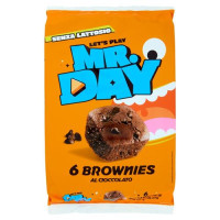 Mr.Day 6 Brownies White al Cioccolato Bianco 6 x 35 g