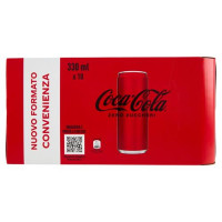 Coca-Cola Zero Zuccheri 10 x 330ml Lattina