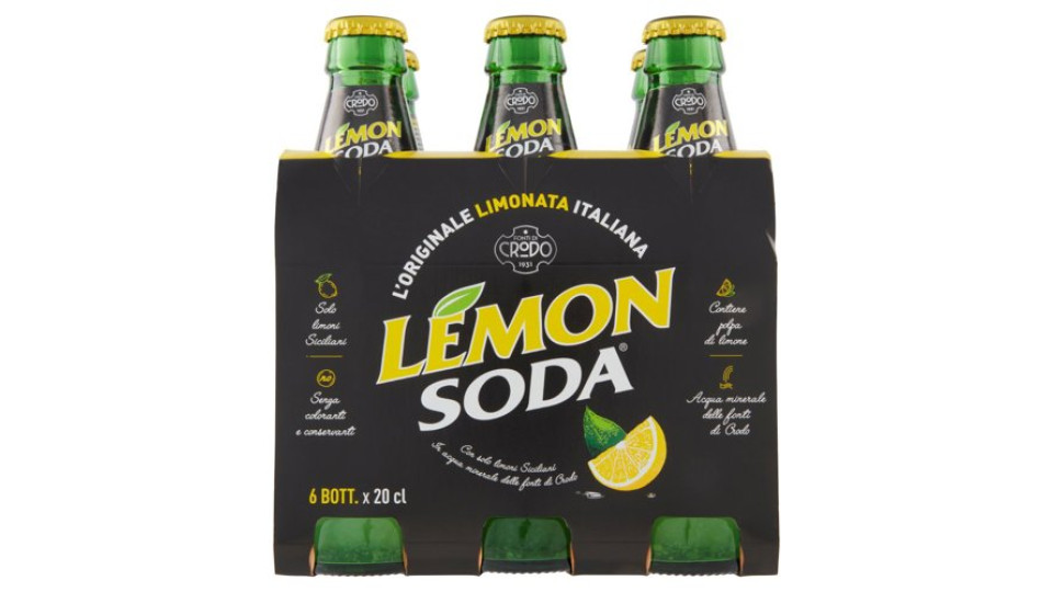 Lemonsoda 6 x 20 cl