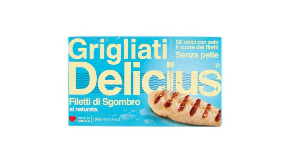Delicius Grigliati Filetti di Sgombro al naturale 90 g