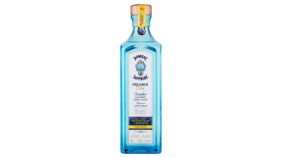Bombay Sapphire Premier Cru London Dry Gin Murcian Lemon 700 ml