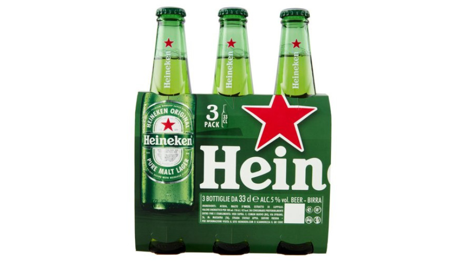 Heineken Original 3 x 33 cl
