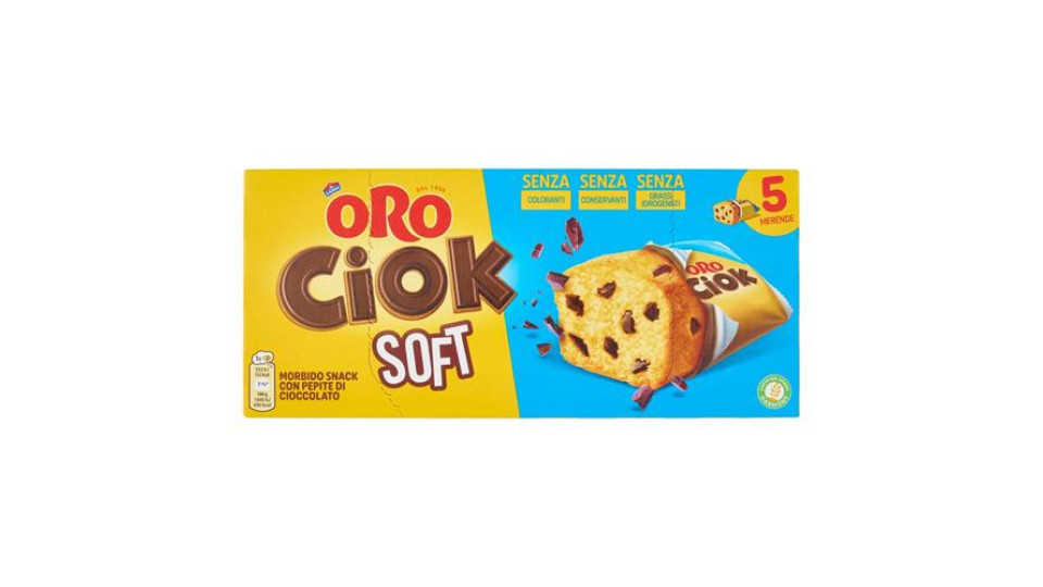 Oro Ciok Soft gocce di cioccolato - 5 x 30 g