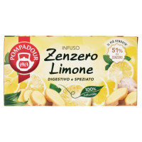 INFUSO ZENZERO/LIMONE 20 FILTRI