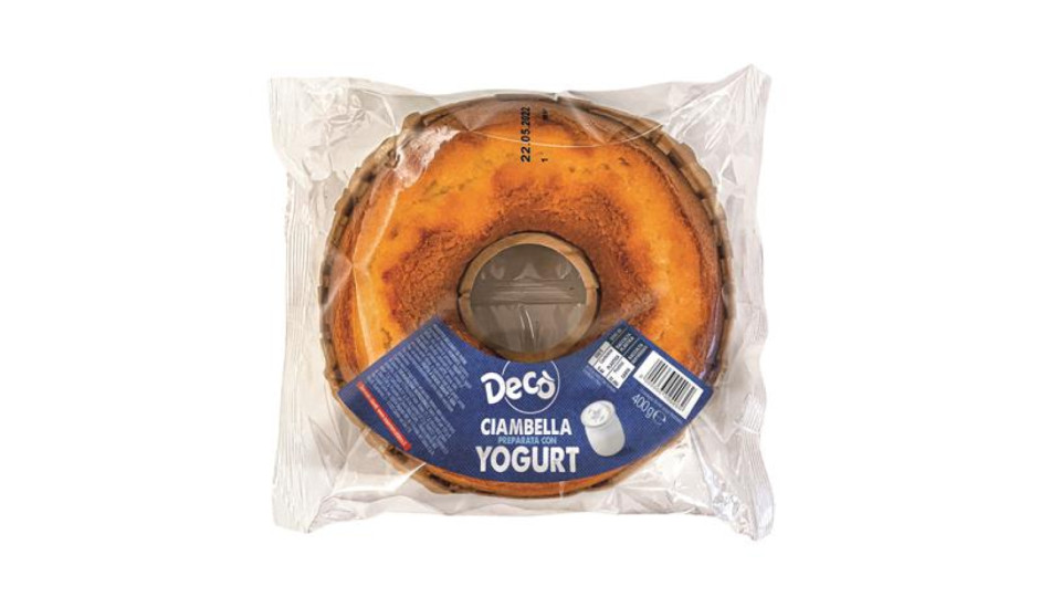 Ciambella Allo Yogurt 400 G