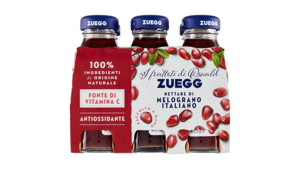 Zuegg I Frutteti Di Oswald Nettare Di Melograno Italiano 6 X 125 Ml