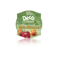 DECO BIO MOUSSE MELA/ALB 2X100
