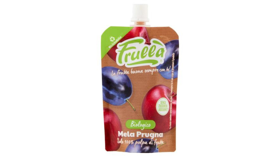FRULLA MELA PRUGNA BIO 100G