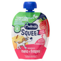Melinda Squeez 100 % frutta Passata di mela & fragola 90 g