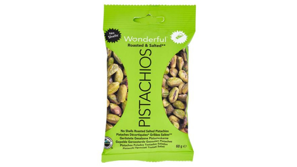 Wonderful Pistacchi Sgusciati Tostati Salati 60 g