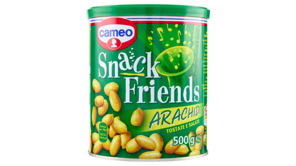 cameo Snack Friends Arachidi Tostate e Salate 500 g