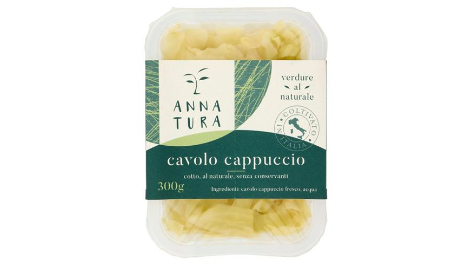 Annatura cavolo cappuccio al naturale 0,300 kg