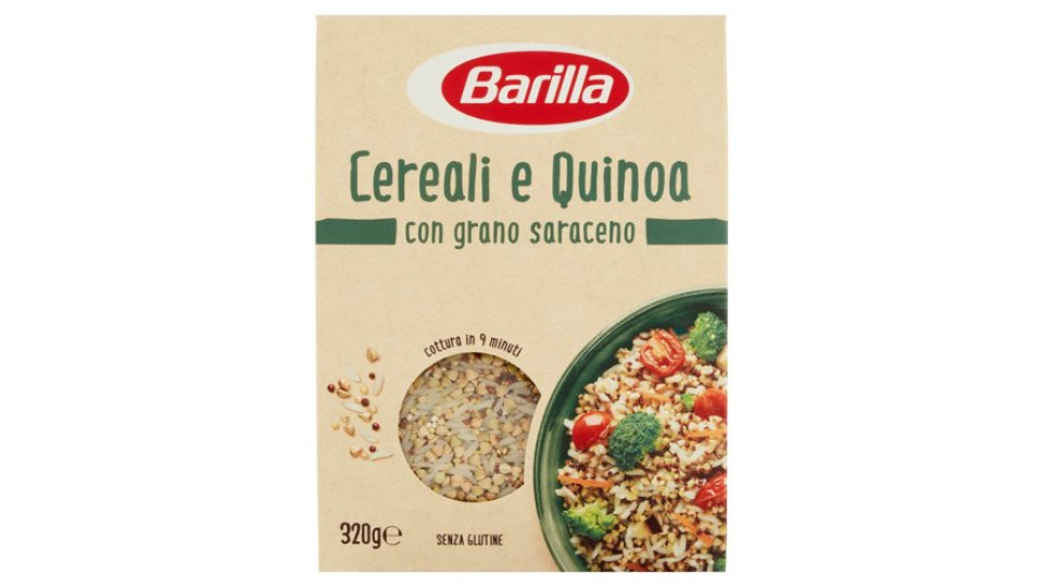 Barilla Cereali e Quinoa con grano saraceno Senza Glutine 320 g