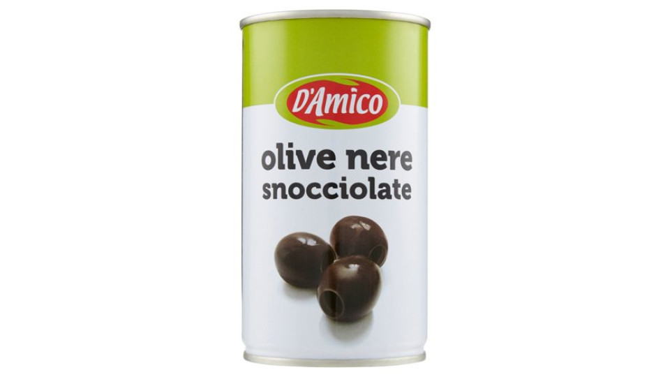 D'Amico Olive Nere Snocciolate 350 G