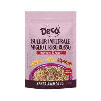 Decò bulgur integrale, miglio e riso rosso