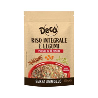 Decò riso integrale e legumi