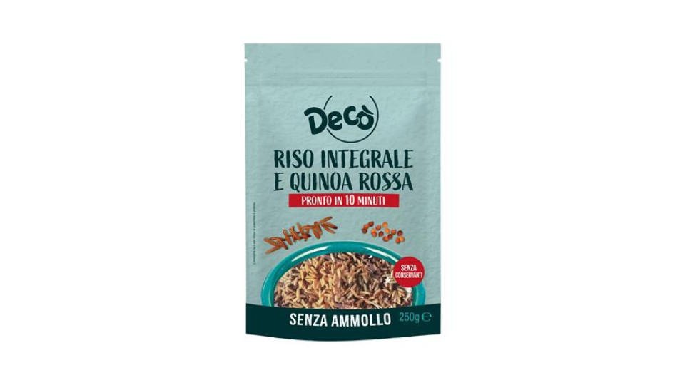 Decò riso integrale e quinoa rossa
