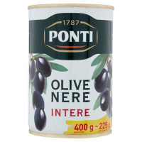 Ponti Olive Nere Snocciolate 400 g