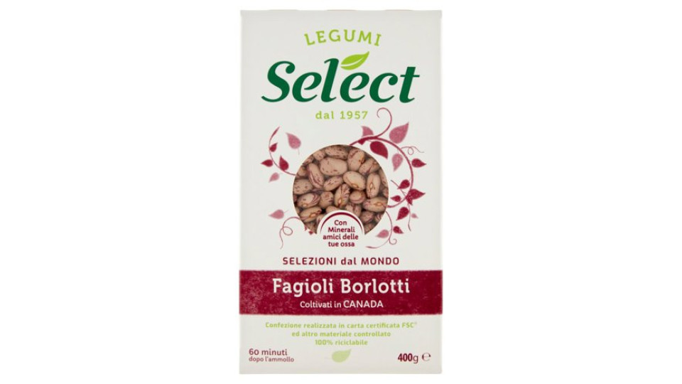 Select Selezioni dal Mondo Fagioli Borlotti 400 g