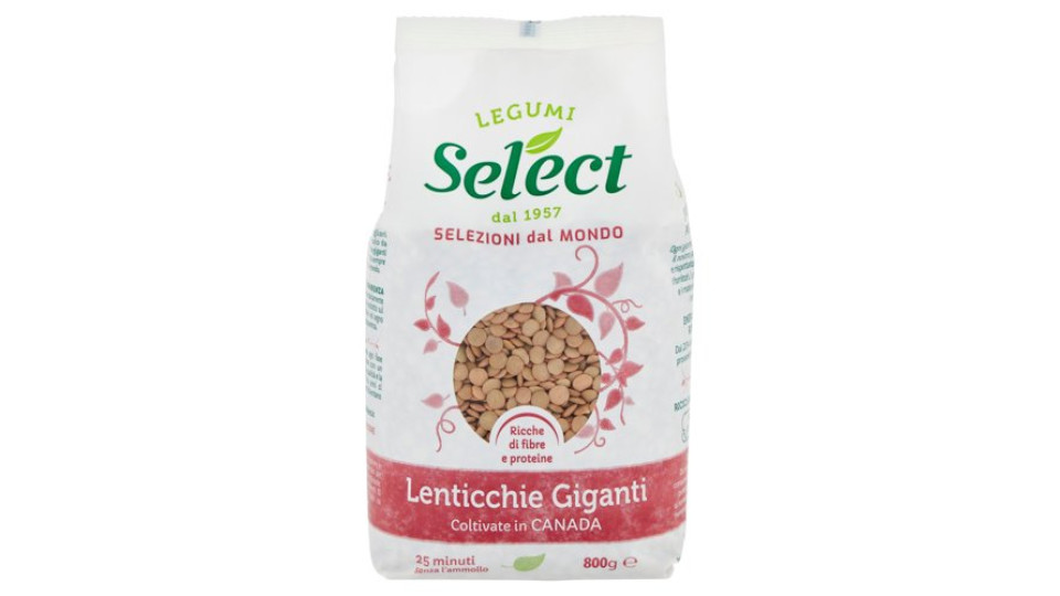 Select Selezioni dal Mondo Lenticchie Giganti 800 g