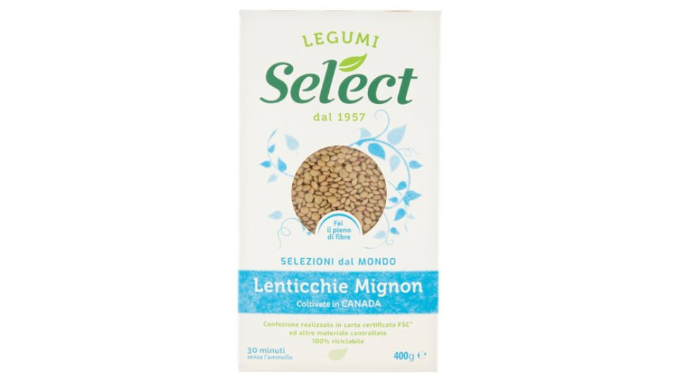 Select Selezioni dal Mondo Lenticchie Mignon 400 g