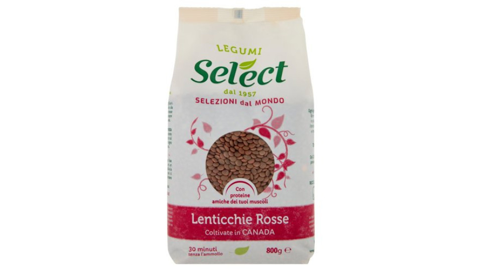 Select Selezioni dal Mondo Lenticchie Rosse 800 g