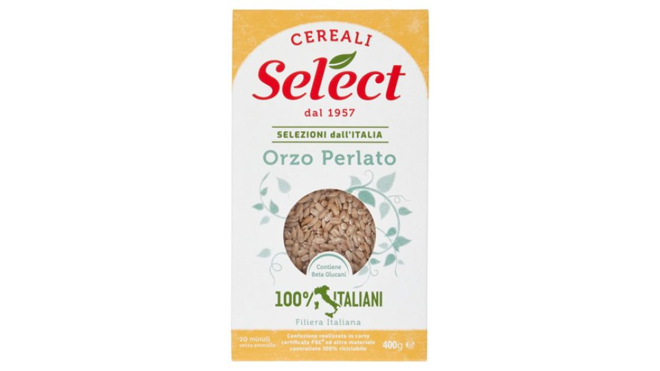 Select Selezioni dall'Italia Orzo Perlato 400 g